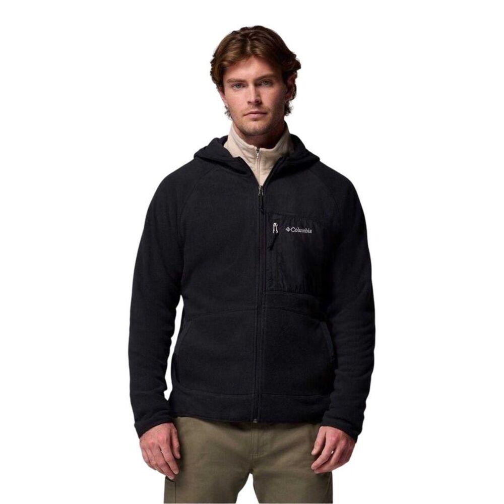 Columbia Mens Fast Full Zip Regular  Jacket / Black